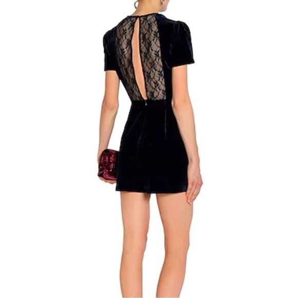 Sandro Paris Velvet Jumpsuit - Picture 3 of 4